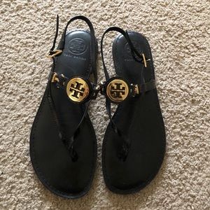 Tory Burch Dillan Patent Sandals